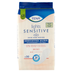 7322541496115Tena Lights Sensitive Ultra Mini 20pz