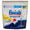 8002910063719Finish Tabs Quantum All in 1 Limone 27pz