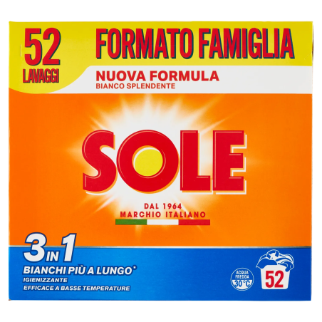 8002910029456Sole Polvere Bianco Splendente 52 Misurini 2600gr