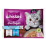 5900951303234Whiskas Gatto Pure Delight Bocconcini di Pesce in Gelatina Con Salmone e Tonno 4x85gr