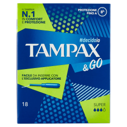 8001480408210Tampax e Go Super 18pz