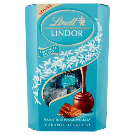 8003340852133Lindor Cornet Caramello Salato 200gr