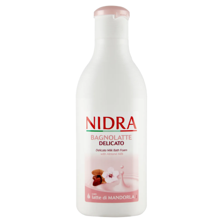 8003510028023Nidra Bagnolatte Delicato Con Latte Di Mandorla 750ml