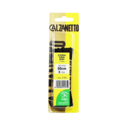 8004235014759Calzanetto Stringa Tonda Nera 50cm 4pz