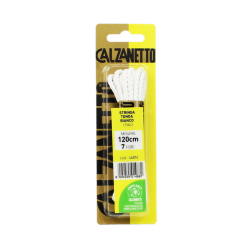 8004235014681Calzanetto Stringa Tonda Bianco 120cm 2pz