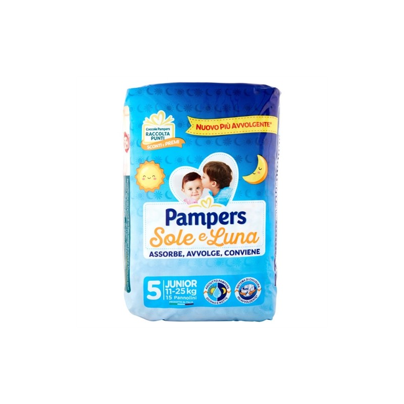 8001480306479Pampers Sole&Luna 11-25kg 15pz