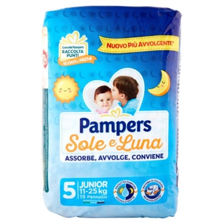 8001480306479Pampers Sole&Luna 11-25kg 15pz