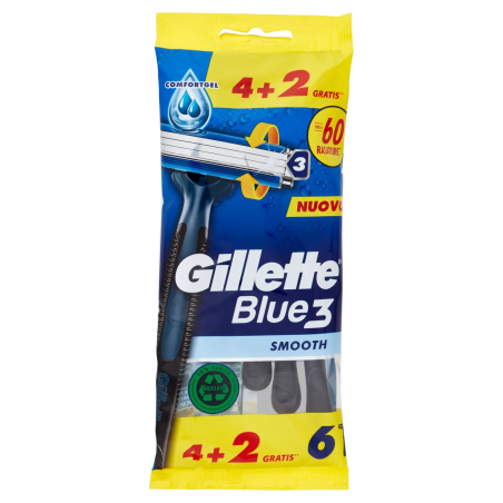 7702018474851Gillette Blue3 Usa&Getta 4+2pz