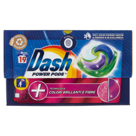 8006540873373Dash Pods Power Colori & Fibre New 19pz