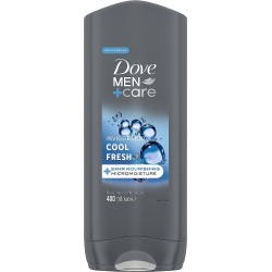 8710908317828Dove Men+Care Invigorating Cool Fresh Body, Face & Hair Wash 400ml