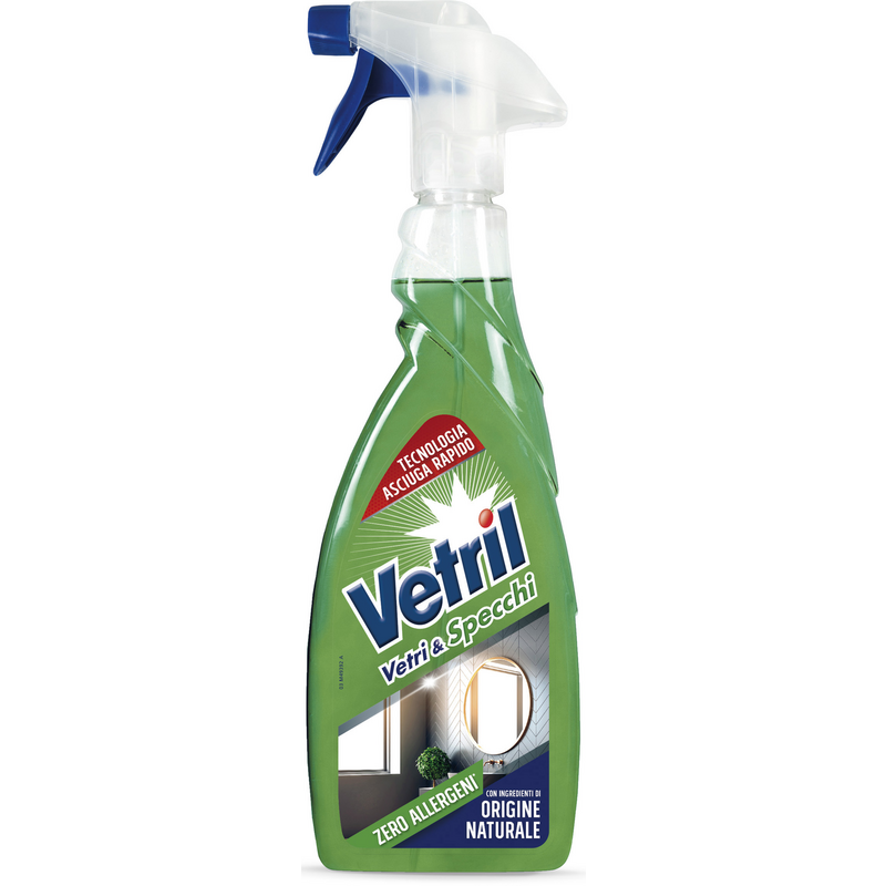 8003650021885Vetril Vetri & Specchi Natural - Zero Allergeni Spray New 650ml