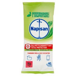 8002910055332Napisan Salviettine Biodegradabili Fresh 40pz