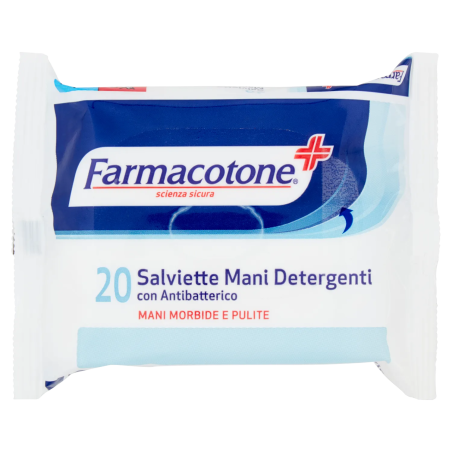 8003350550326Farmacotone Salviettine Mani Con Antibatterico 20pz