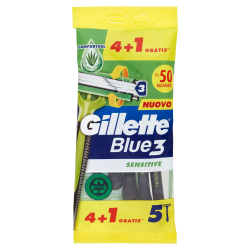 7702018476626Gillette Blue 3 Sensitive Usa&Getta 4+1pz