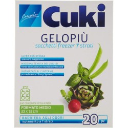 8003980030205Cuki Gelopiu' Sacchetti Freezer Medi 20pz
