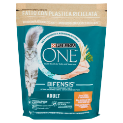 8445290071842Purina One Cat Crocchette Adult Pollo e Cereali 800gr