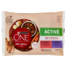 8445290299239Purina One Dog Mini/Small Active Manzo e Anatra 4x85gr
