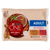 8445290299345Purina One Dog Mini/Small Adult Pollo/Manzo 4x85gr