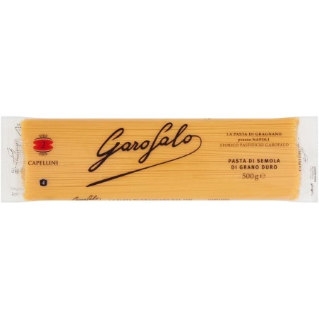 8000139000287Garofalo 002 Capellini 500gr
