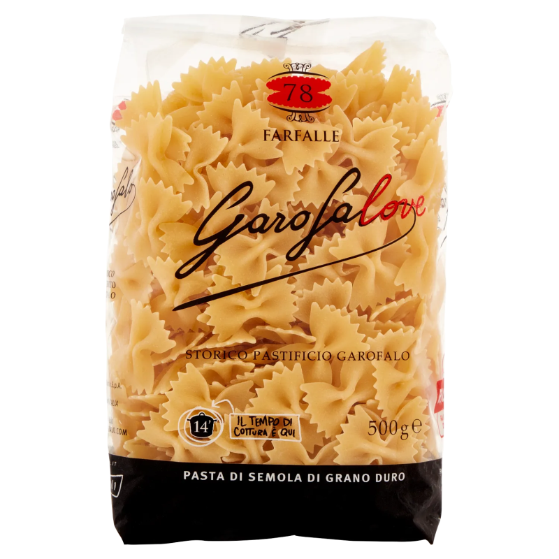 8000139000782Garofalo 078 Farfalle 500gr