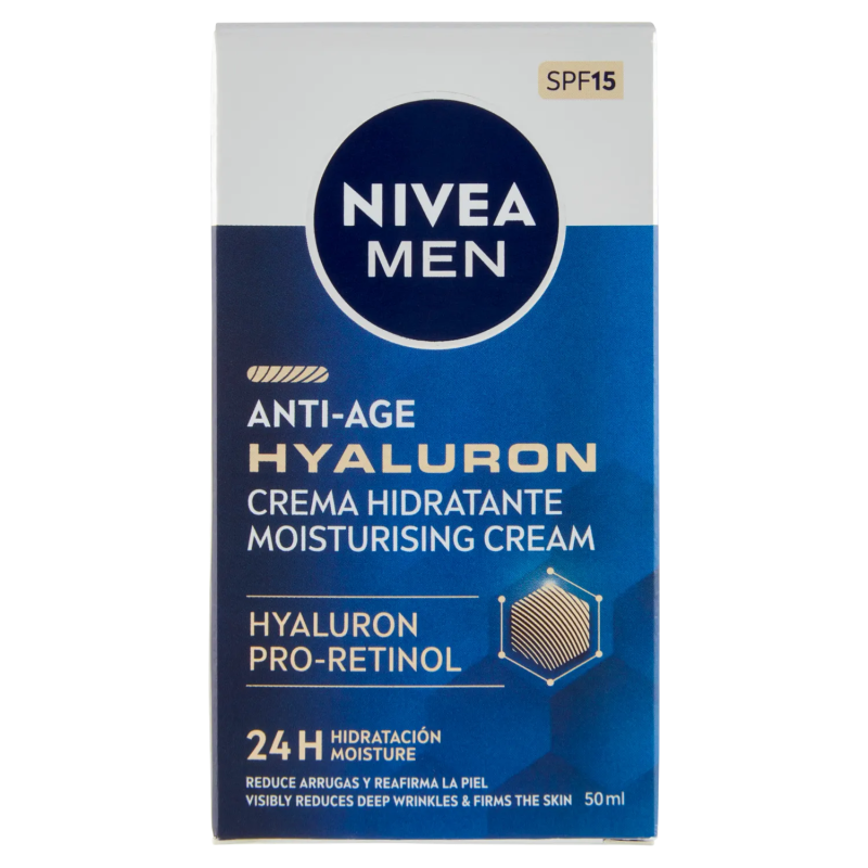 4005808207077Nivea Men Crema Idratante Anti-Age Hyaluron 50ml