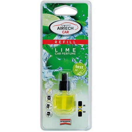 8034136190078Arexons Deo Car Airtech Ricarica Lime 7ml