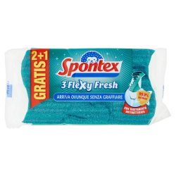 3384124703106Spontex Flexy Fresh 2+1pz