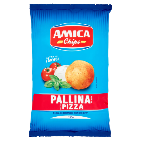 8008714006365Amica Chips Pallina Pizza 125gr