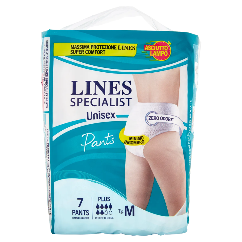 8001480501119Lines Specialist Unisex Pants Plus Misura Media 7pz