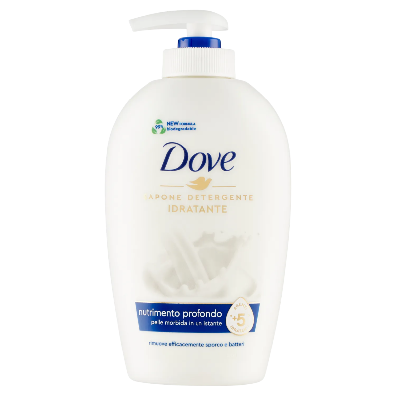 8720181191558Dove Sapone Liquido Idratante Con Erogatore New 250ml