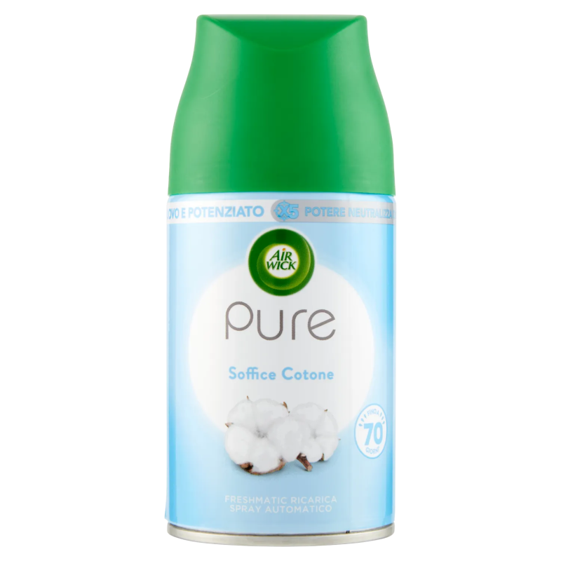 8002910029876Aiw Wick Freshmatic Ricarica Soffice Cotone 250ml
