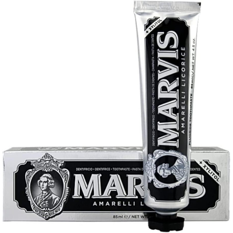 8004395111749Marvis Dentifricio Amarelli Licorice 85ml