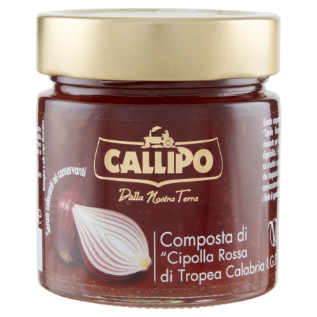 8001561015580Callipo Cipolla Rossa Tropea IGP 280gr