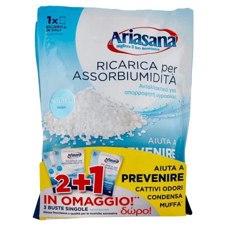 8004630921157Ariasana Ricarica Inodore 2+1 X 450gr