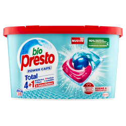 8015100578498Bio Presto Power Caps Igiene 18pz
