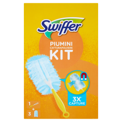 5410076702923Swiffer Duster Starter Kit + 3 Ricambi 1pz