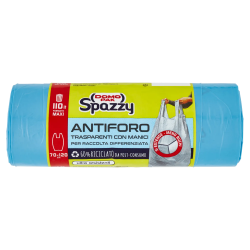 8001410074621Domopak Sacco Azzurro Con Manici 110lt 10pz