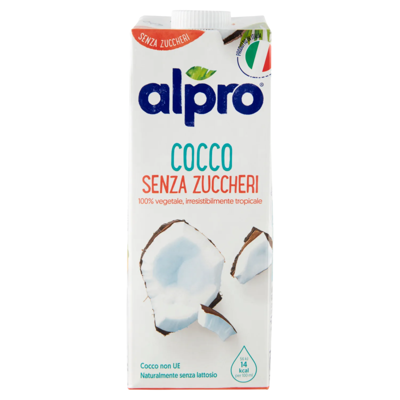 5411188128311Alpro Cocco Senza Zuccheri 1000ml