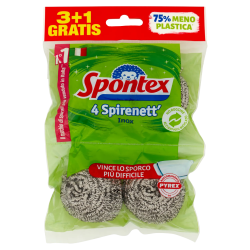 3384125001539Spontex Spirinett' Inox 4pz