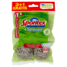 3384125001539Spontex Spirinett' Inox 4pz