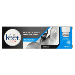 8056860822858Veet Men Crema Depilatoria Ascelle - Pelli Sensibili 100ml