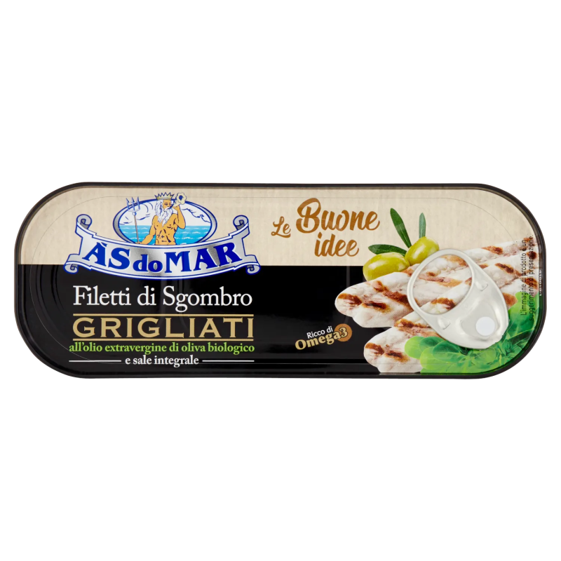 8003294531207As Do Mar Filetti di Sgombro All'Olio Extra Vergine Di Oliva 120gr 8003294531207As Do Mar Filetti di Sgombro All'Olio Extra Vergine Di Oliva 120gr