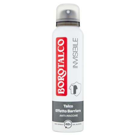 8002410045628Borotalco Deo Spray Invisible Grigio 150ml