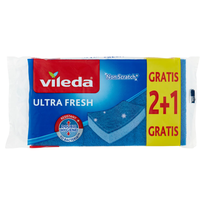 4023103223332Vileda Ultra Fresh Anti- Graffio 3pz