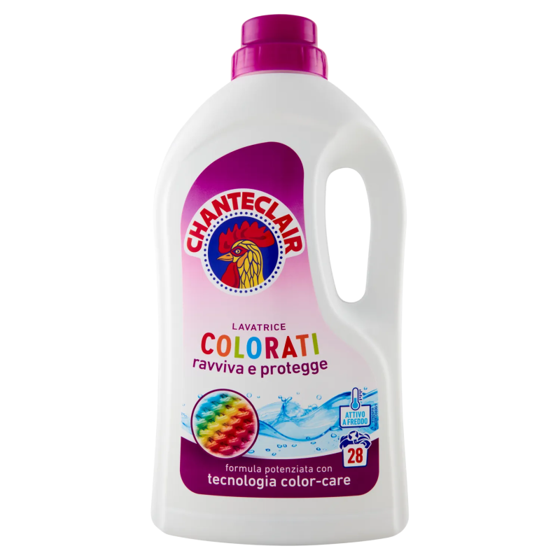 8015194530754Chanteclair Liquido Lavatrice Capi Colorati 28 Misurini 1260ml
