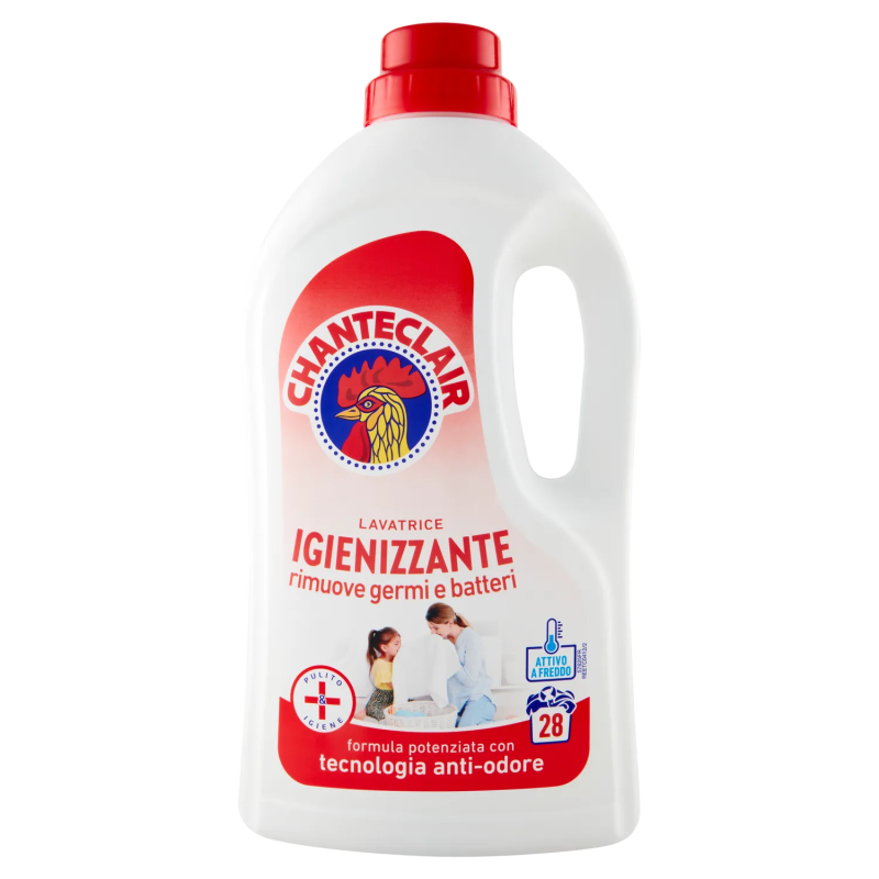 8015194530778Chanteclair Liquido Lavatrice Igienizzante 28 Misurini 1260ml