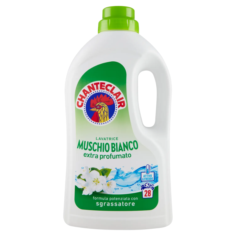8015194530730Chanteclair Liquido Lavatrice Muschio Bianco 28 Misurini 1260ml