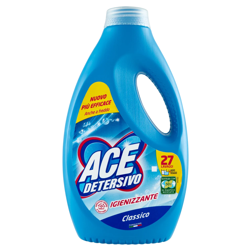 8001480720794Ace Liquido Lavatrice Classico 27 Misurini 1485ml