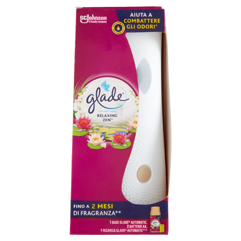 5000204347166Glade Automatic Spray Base Relaxing Zen New 1pz