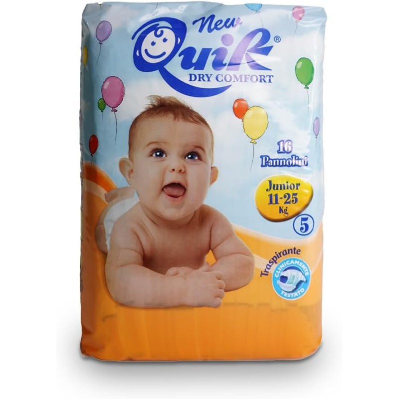 8003110491401Quick Pannolini Junior 11/25kg 16pz